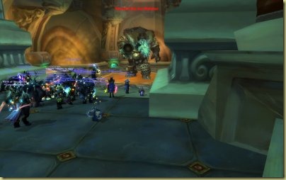 Encountering Toravon for the first time.  Fortunately I didn't fall asleep during the encounter.