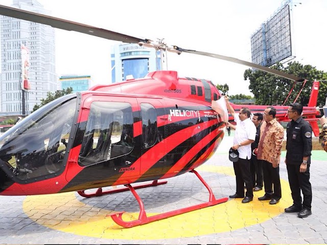 Helicity, Layanan Wisata Jakarta-Bandung dengan Naik Helikopter
