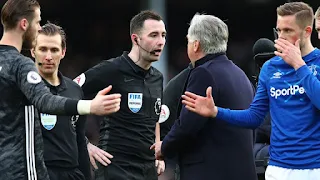 Everton boss Ancelotti charged by FA over red card incident