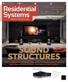 Residential Systems - May 2019 | ISSN 1528-7858 | TRUE PDF | Mensile | Professionisti | Audio | Video | Home Entertainment | Tecnologia
For over 10 years, Residential Systems has been serving the custom home entertainment and automation design and installation professionals with solid business solutions to real-world problems. Each monthly issue provides readers with the most timely news, insightful reporting, and product information in the industry.