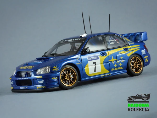 AUTOart Subaru Impreza S9 WRC Winner Rallye Tour de Corse 2003