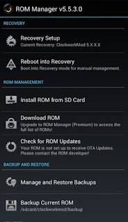 Rom manager app