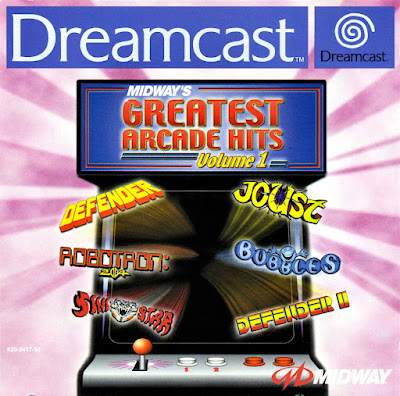 The cover artwork for Midway's Greatest Arcade Hits Volume 1