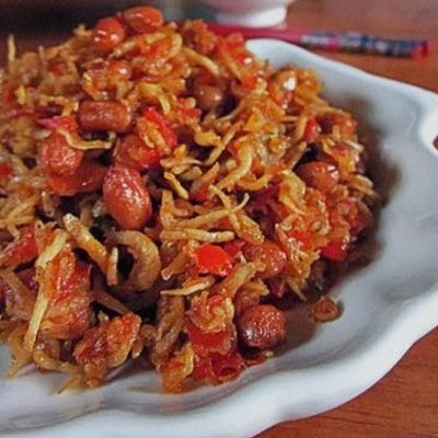 Resep Teri Kacang Bumbu Balado Garing dan Enak Resep Teri Kacang Bumbu Balado Garing dan Enak