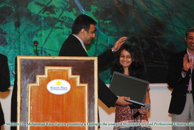 Pakistani Girl Became World’s Woungest Microsoft Certified Professional (MCP) in Asp.Net