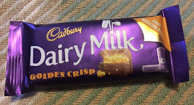 Dairy Milk Cadbury Golden Crisp