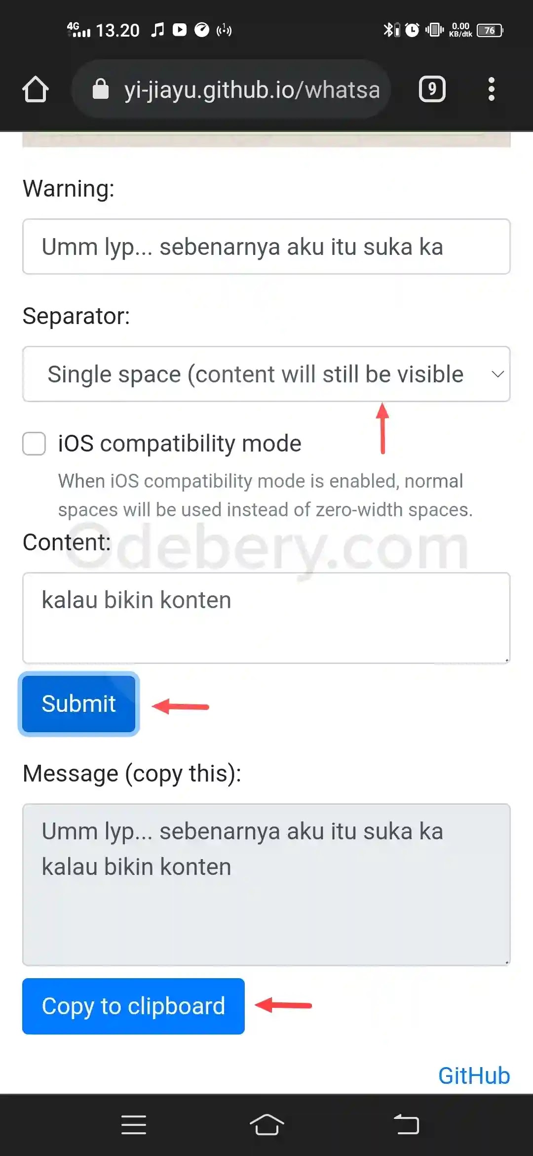 Cara Membuat Baca Selengkapnya di WhatsApp