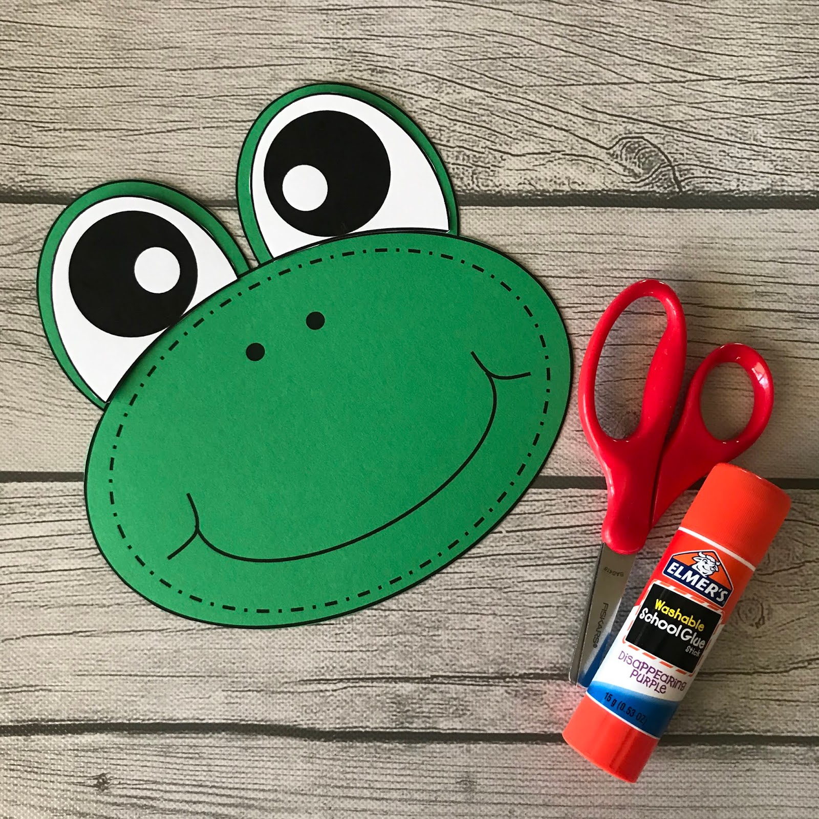 Fun Frog Craft for Kids - Mom's Crafteria