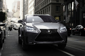 Front view of 2017 Lexus NX 200t F SPORT