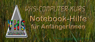 Notebook-Hilfe für AnfängerInnen