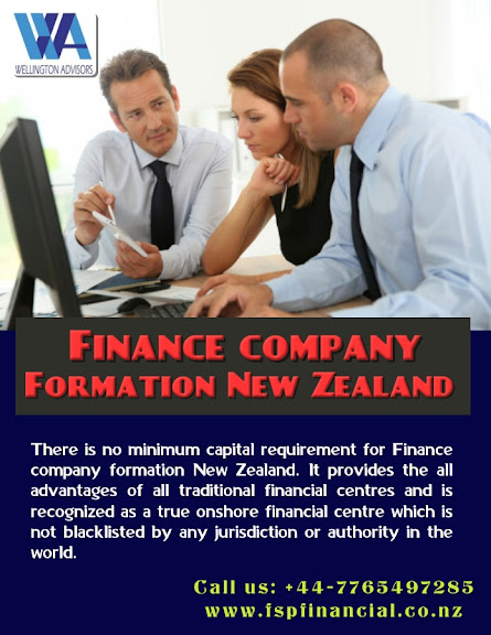 Finance company formation New Zealand