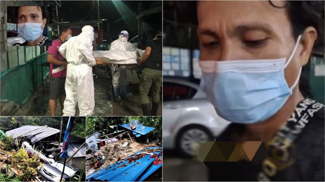 [Video]’Abg Reda Sayang..’ lsteri HamiI Dan Bay1 8 Bulan MninggaI Ditlmpa Tanah Rntuh.