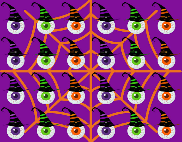 Halloween-bloody-eye-purple-pattern-design-by-yamy-morrell