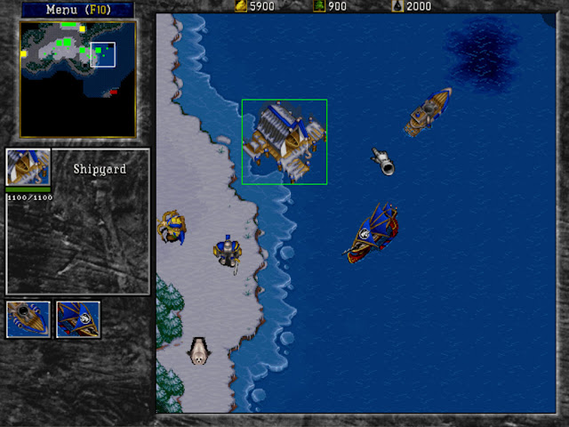 Warcraft 2 Shipyard Screenshot