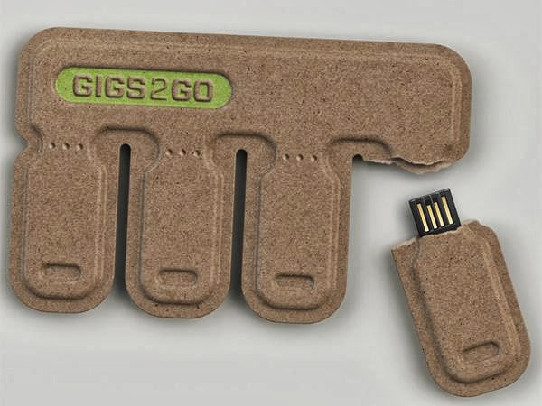 GIGS.2.GO Tear And Share USB Flash Drives