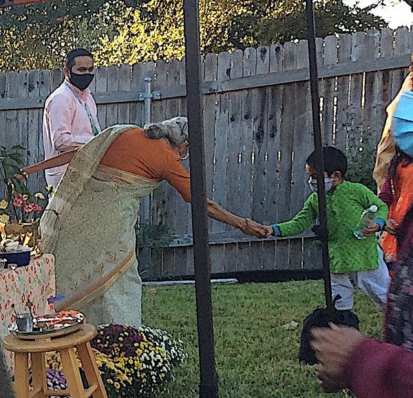 Celebration of Govardhan Puja in Austin, Texas USA