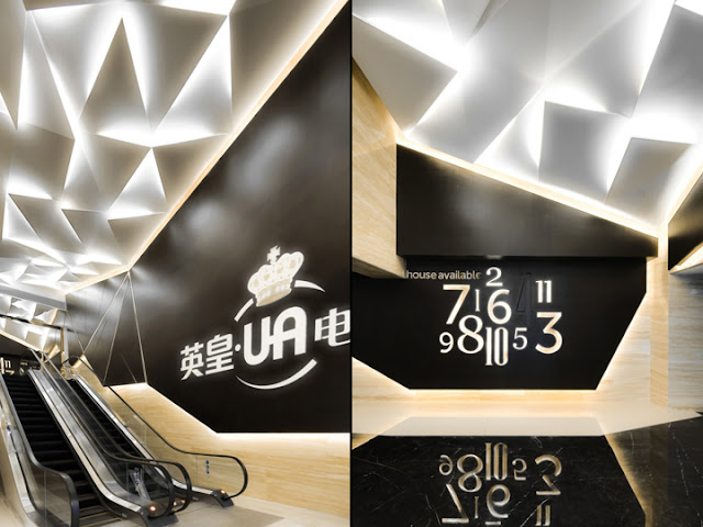 Anyone would feel like a movie star walking into their Emperor UA Cinema - City Lighting Products