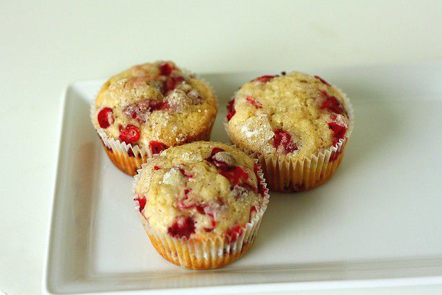 Cranberry Vanilla Muffins Recipe