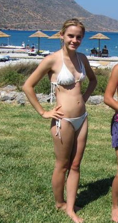 Emma Watson Rare Bikini