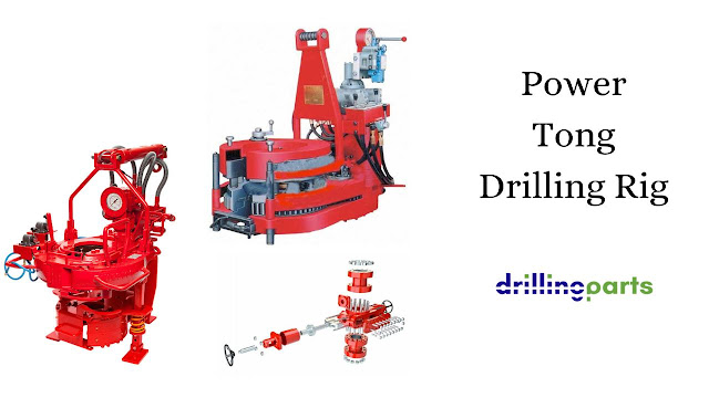 power tong drilling rig