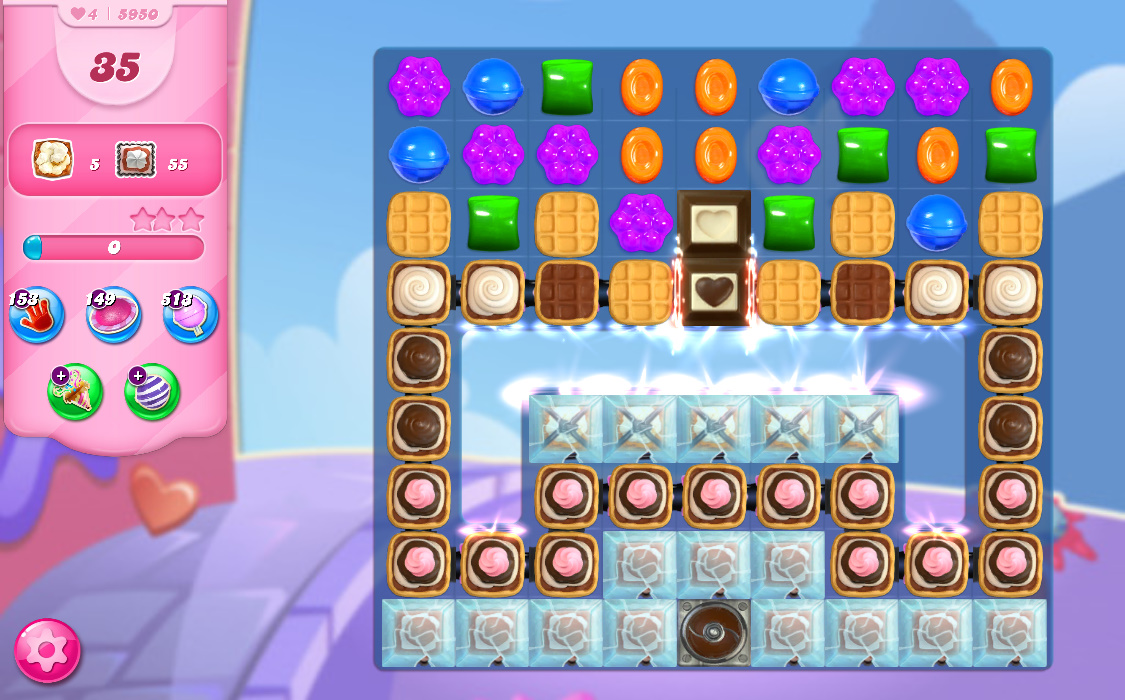 Candy Crush Saga level 5950