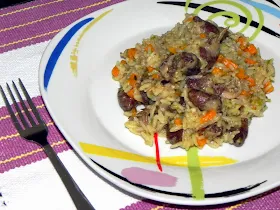 como fazer arroz com coração de galinha