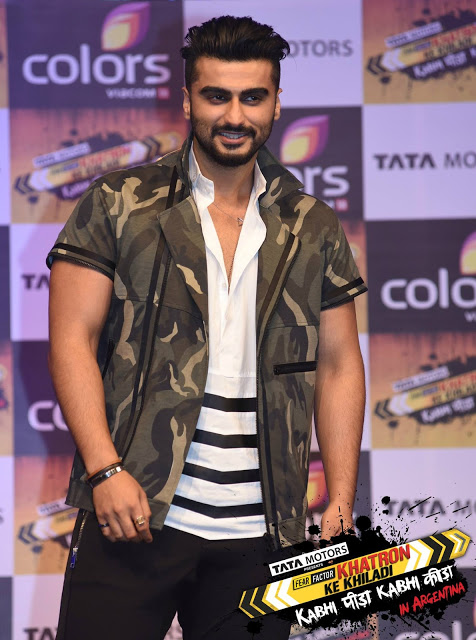 Arjun Kapoor Khatron Ke Khiladi Season 7 'Kabhi Peeda, Kabhi Keeda' 2015 Reality Show on Colors MT wiki,Khatron Ke Khiladi 7 Contestants List, Khatron Ke Khiladi 2015 starting date, Khatron Ke Khiladi Season 7 host, timing, promos, Khatron Ke Khiladi 7 house photos