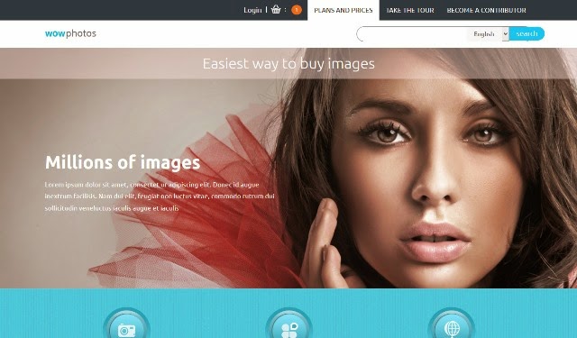 Wow Photos - Free Responsive Ecommerce Template