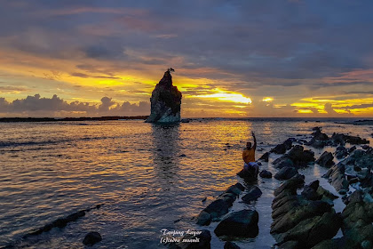 Sekeping Surga Itu Bernama Sawarna-Part III: Pantai Tanjung Layar dan Pantai Karang Taraje 