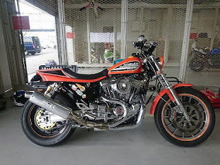 ハーレー,スポーツスター,サーキット,がるーだ,ターコイズ,ダートラ,883R,sportster,circuit