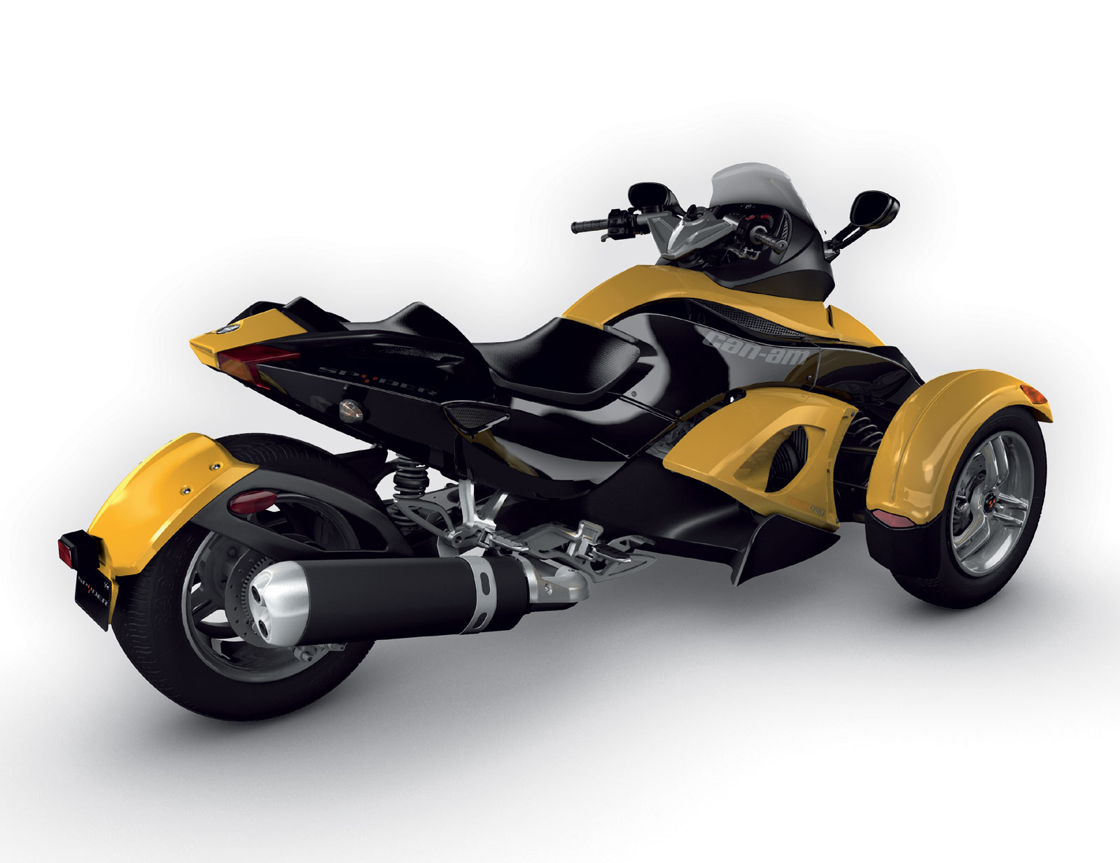 Motorcycle Pictures Can Am Spyder Roadster SE5 2008 