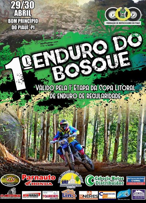 Município de Bom Princípio do Piauí sediará a primeira edição do 'Enduro do Bosque'