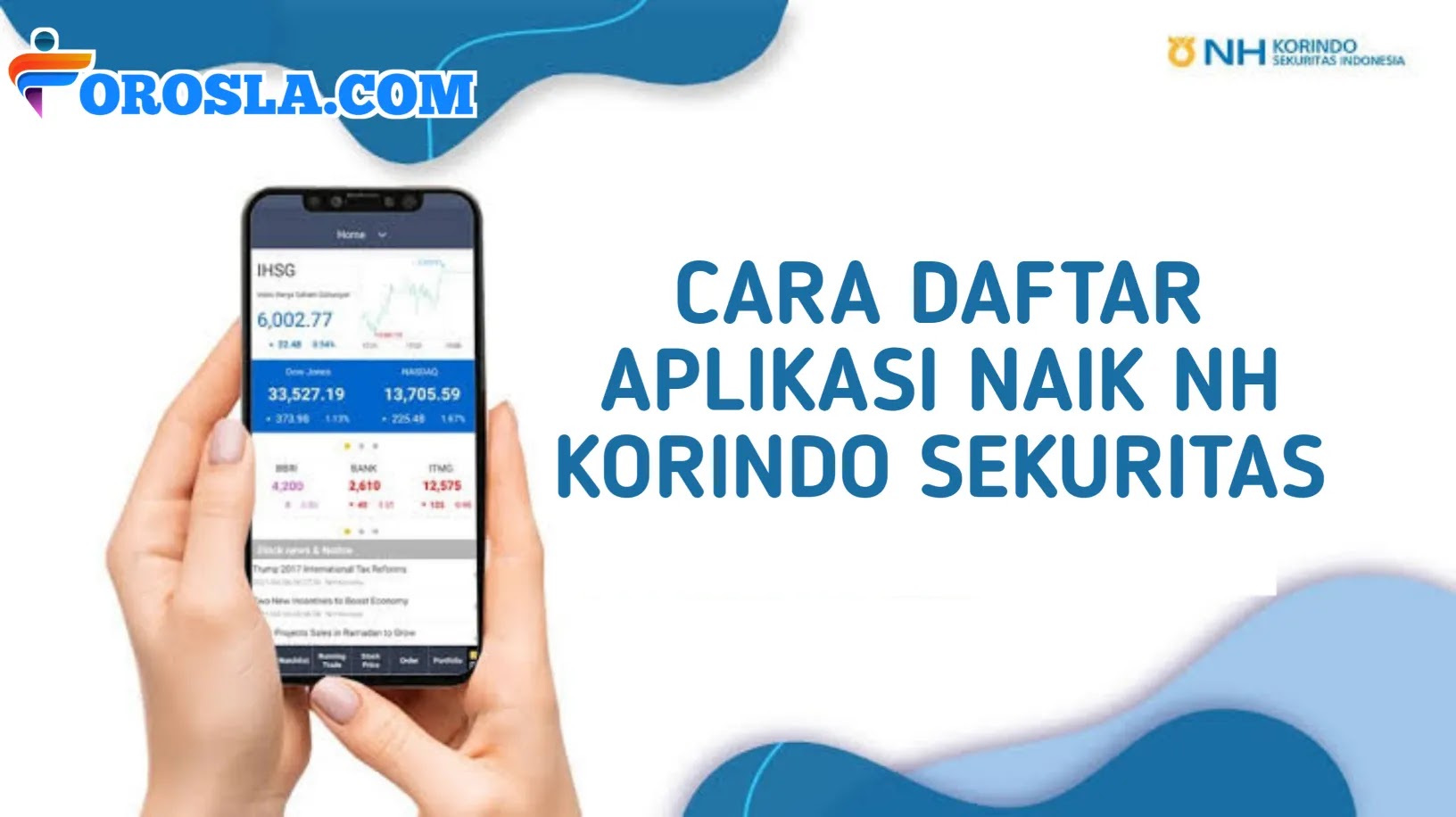 Cara Daftar Aplikasi Naik NH Korindo Sekuritas Terbaru