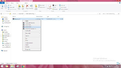 cara extract file zip