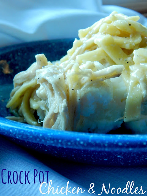 crock pot chicken and noodles (sweetandsavoryfood.com)