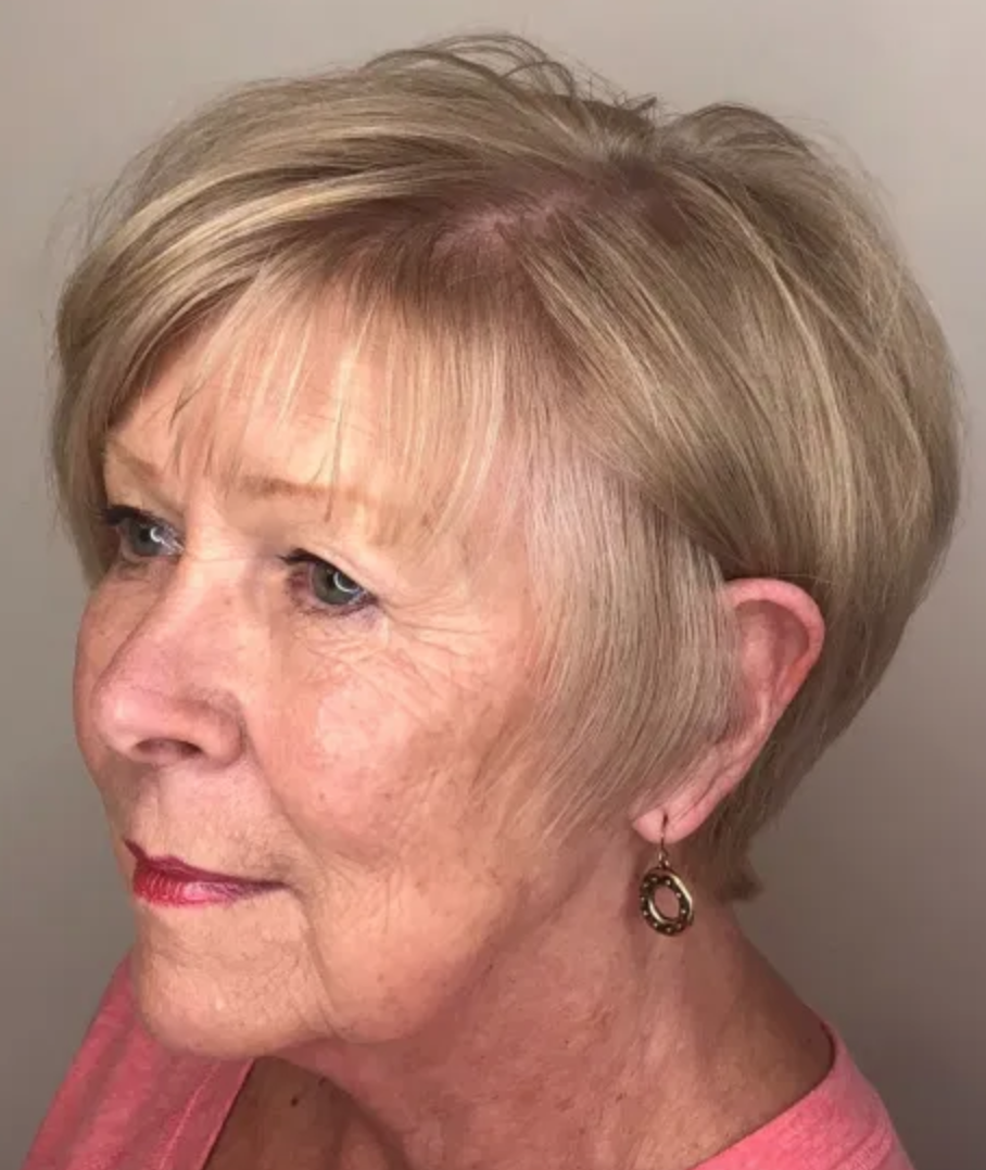 Hairstyles for women over 70