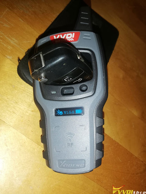 Xhorse VVDI Mini Key Tool Fails to Unlock Audi 8E Key 3