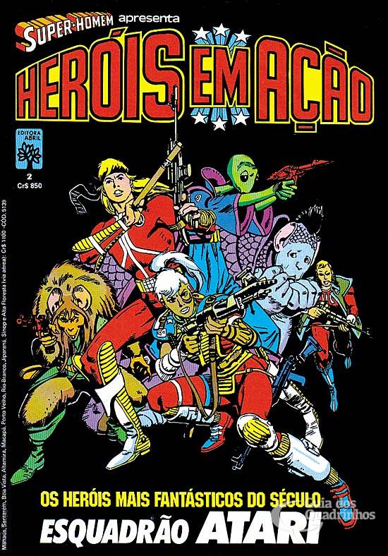 Planeta Nostalgia DC: Heróis em Ação #2 (Editora Abril)