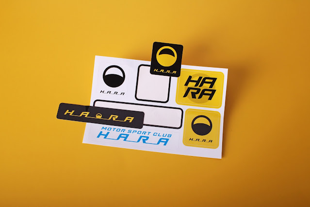 Hara custom sheet stickers