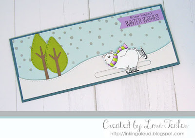 Snow-Kissed Winter Wishes card-designed by Lori Tecler/Inking Aloud-stamps and dies from My Favorite Things