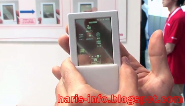 Video : Handphone Ini Memiliki Layar Touchscreen Transparan Dua Sisi