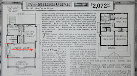 Sears Sherburne catalog floor plan