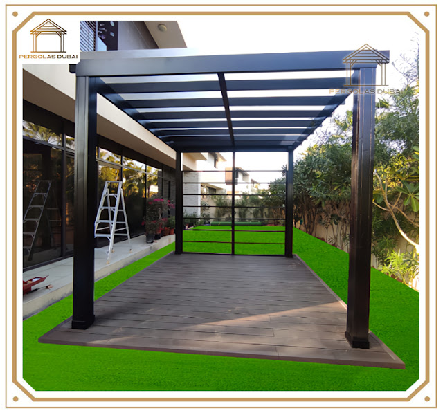 Pergola with Decking Damac Hills