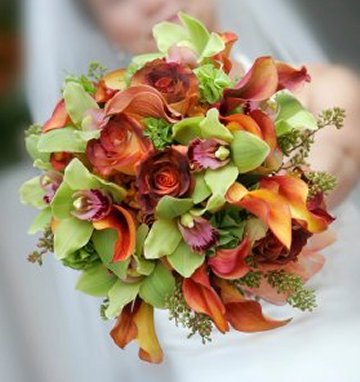 Autumn Bridal Bouquets2