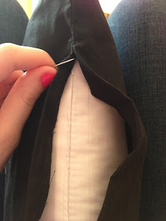 Invisible stitching