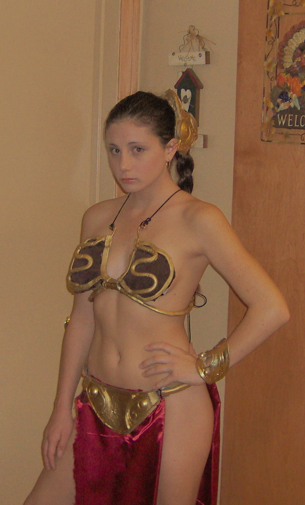 princess leia slave costume. Princess Leia Slave Bikini,