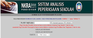 Jom Check Markah Sekolah Anak @Sistem Analisis Peperiksaan ...