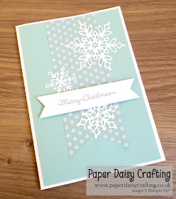 Snowfall Thinlits dies - Stampin Up.