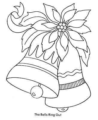 Apple Coloring Pages on Christmas Bells Coloring Pages   Hollyday Christmas