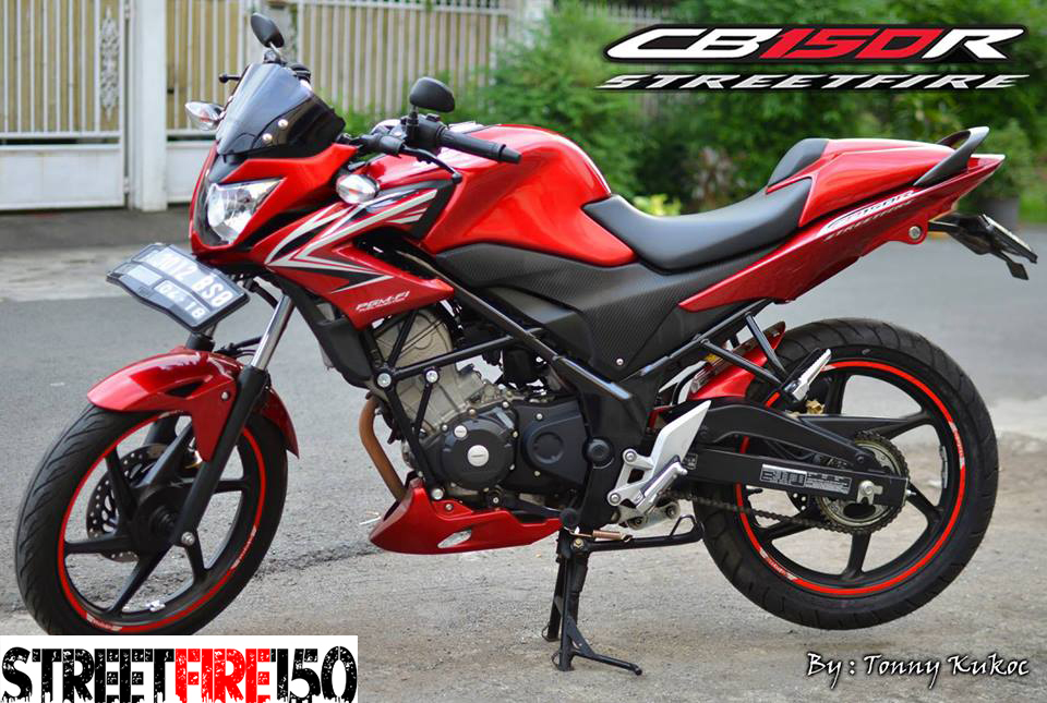 STREETFIRE 150 Pilihan Tangki Custom Untuk CB150R Streetfire